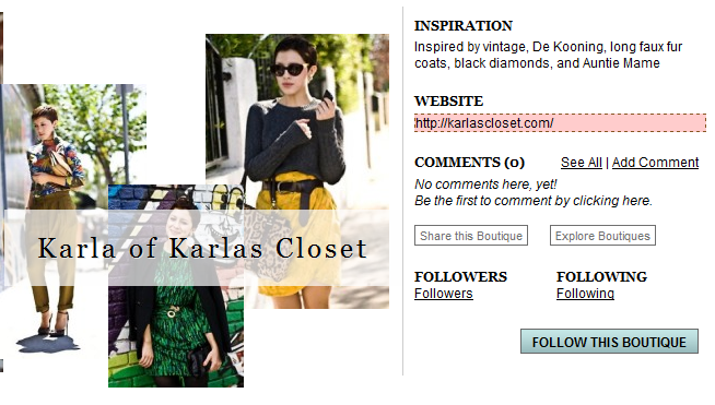 karlas closet nofollow link