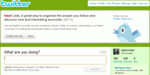 Twitter Lists