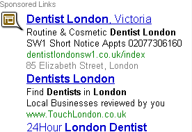 London Dentist Adowrds Detail